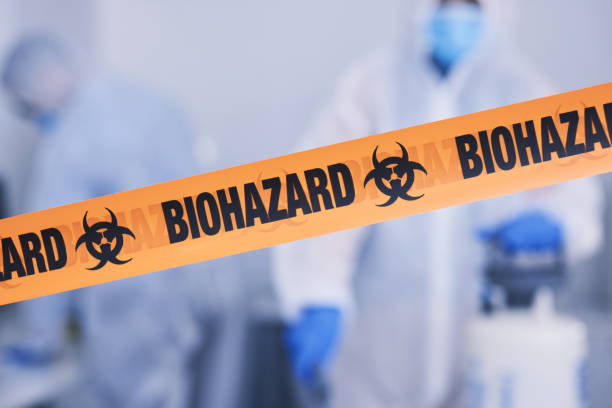 Professional Blood Cleanup technician working in Spanaway, WA